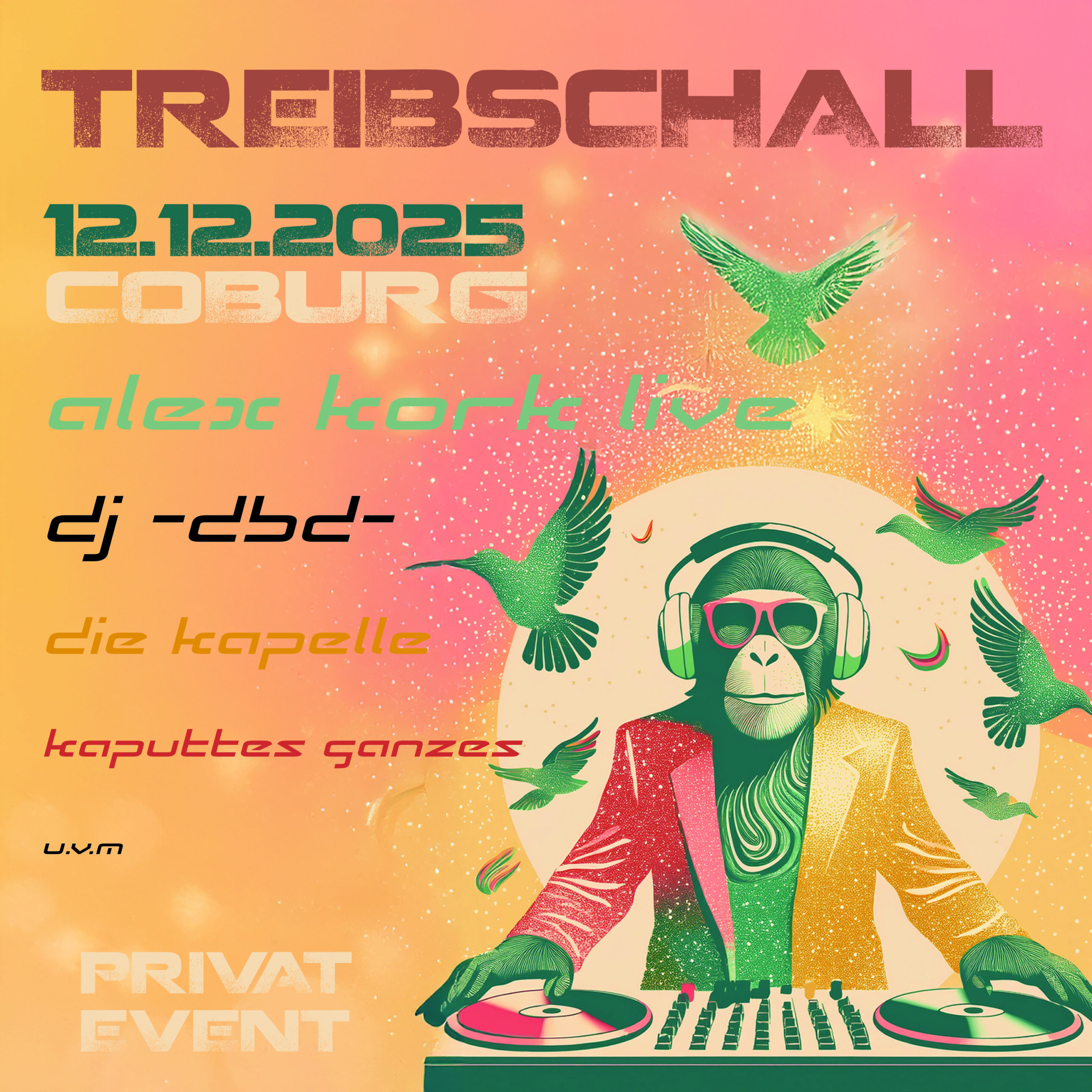 TREIBSCHALL —– 12.12.2025 —– Coburg