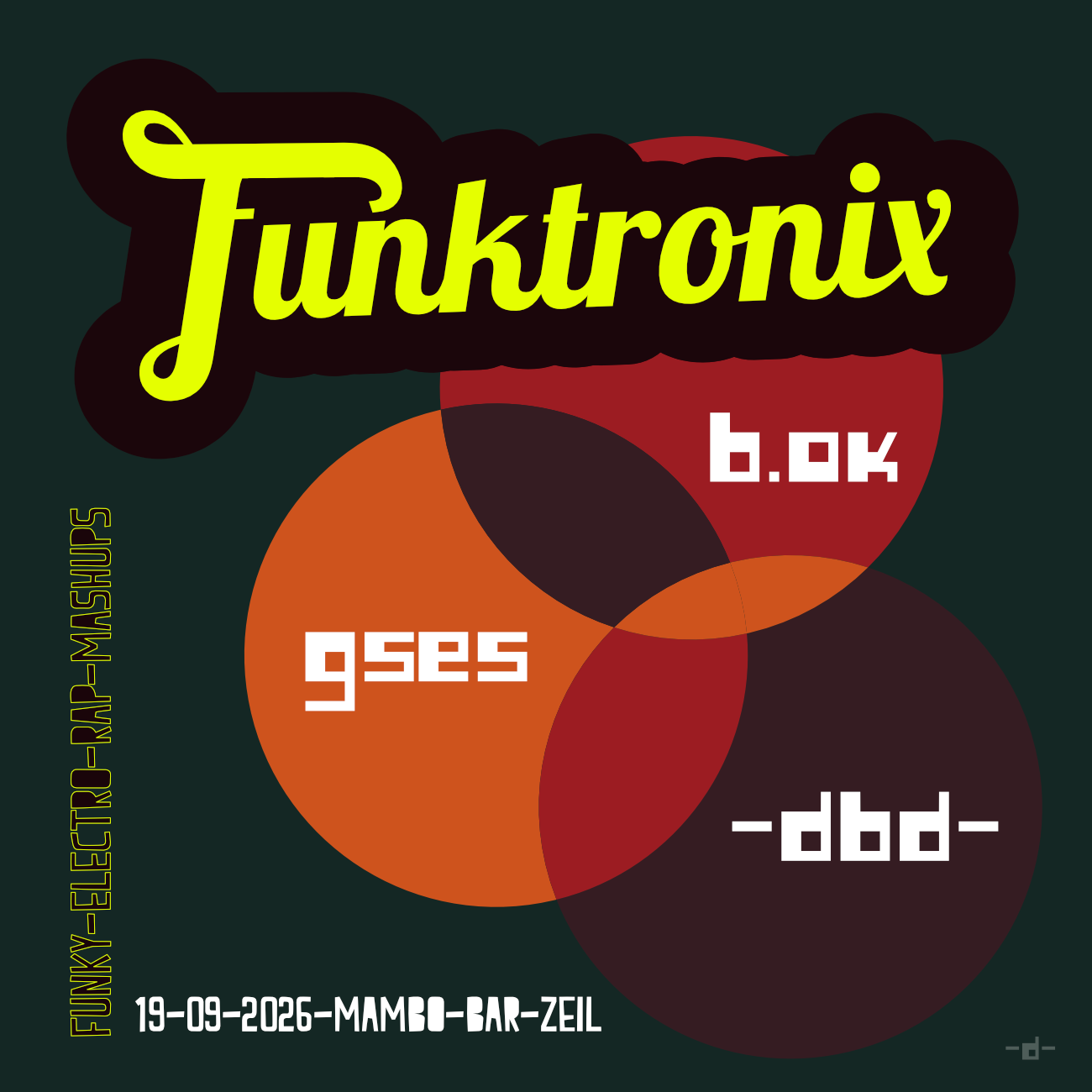 Funktronix! —– 19.09.2026 —– Mambo-Bar